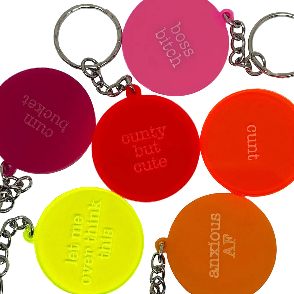 Cheeky & Sassy Keyrings