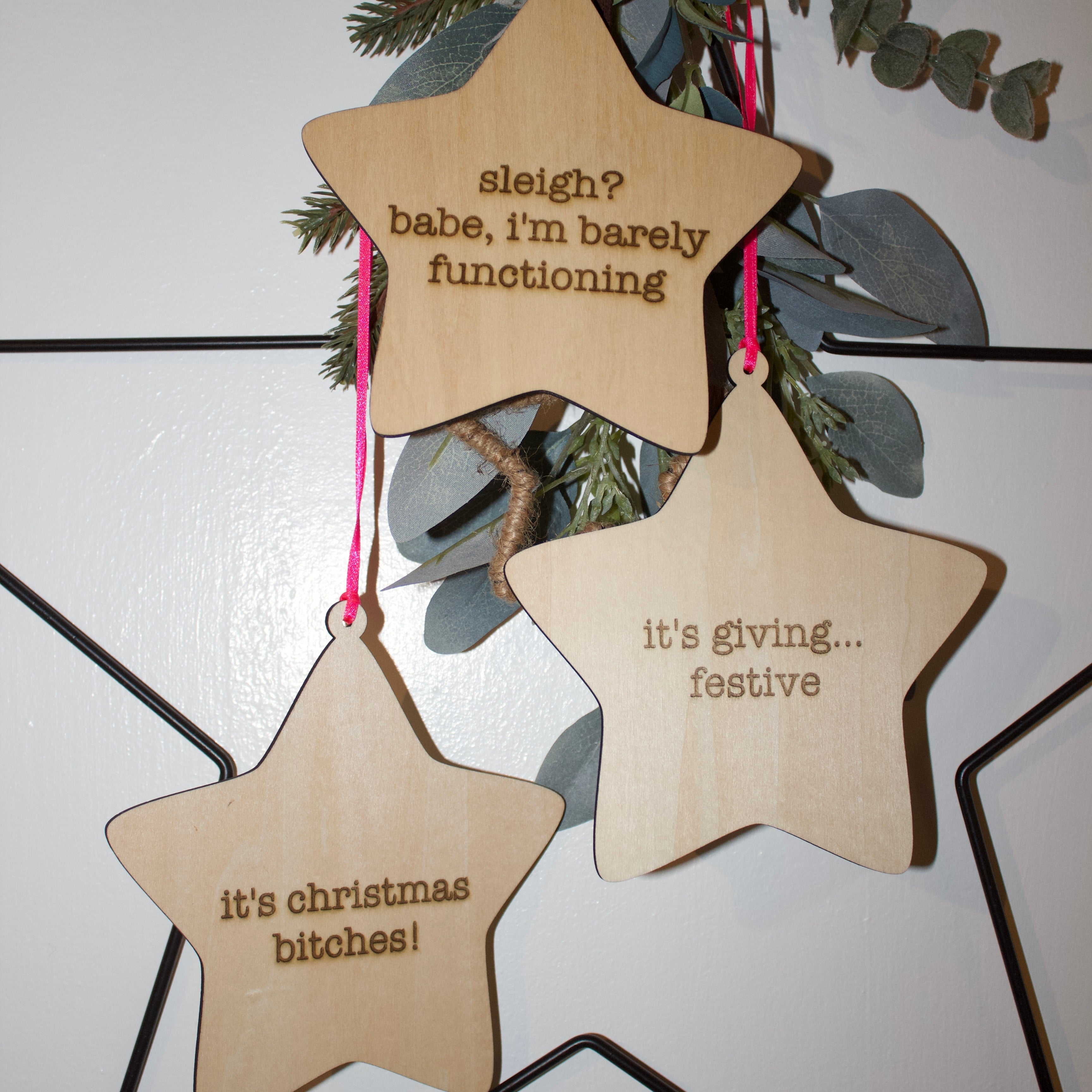 Sassy Christmas Signs