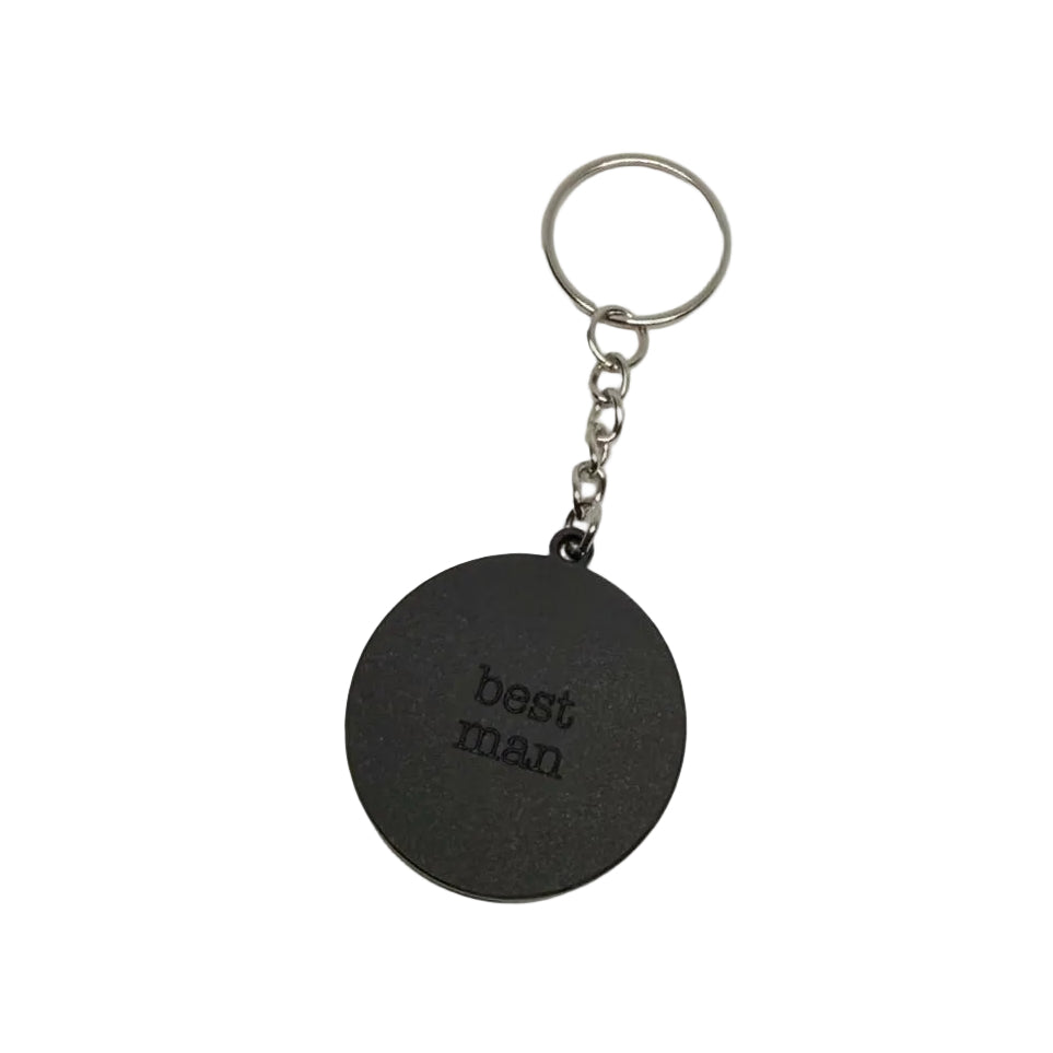 Best Man Keyring – Wedding Gift