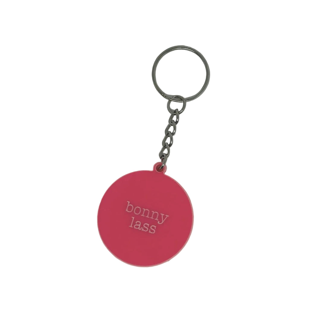 Bonny Lass Keyring – Funny Geordie Gift for Her