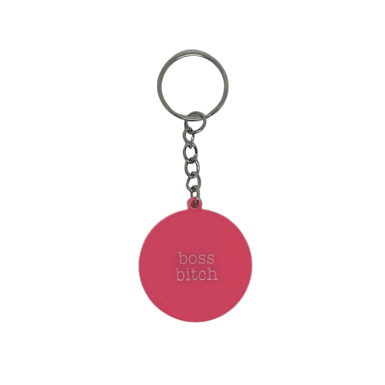 Boss Bitch Keyring – Funny Attitude Gift