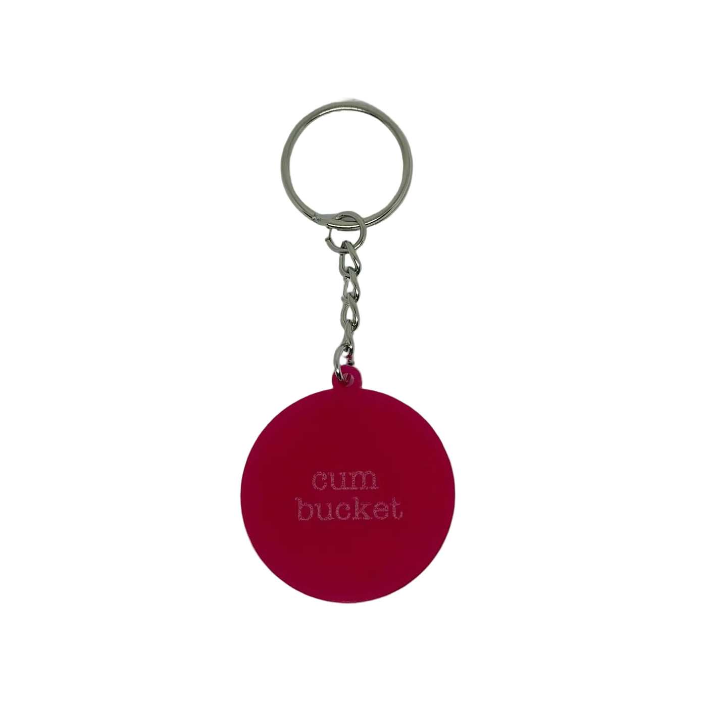 Cum Bucket Keyring – Rude Sweary Funny Gift