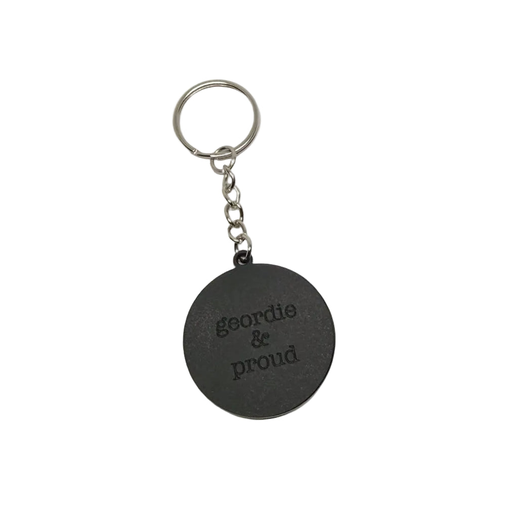 Geordie & Proud Keyring – North East Gift