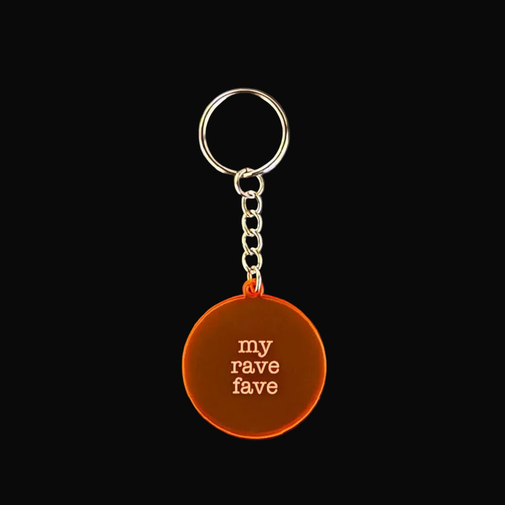 My Rave Fave Keyring – Rave Gift