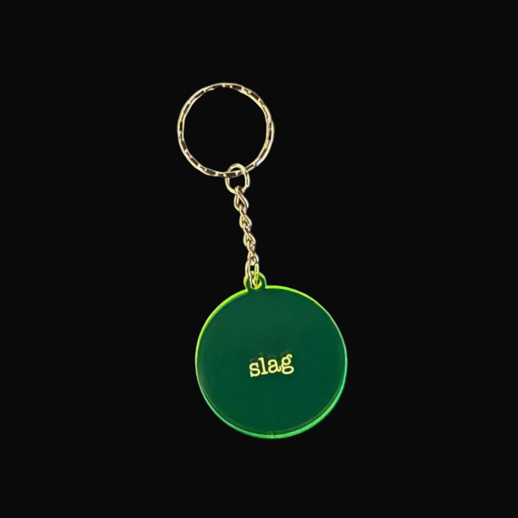 Slag Keyring – Rude Sweary Funny Gift