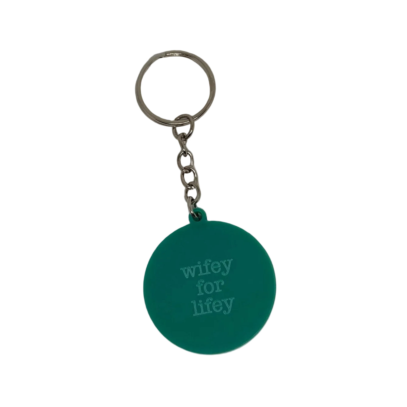 Wifey for Lifey Keyring – Cute Bestie Wife Gift